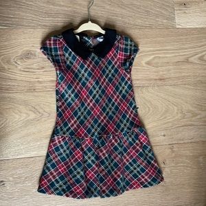 Janie and Jack Holiday dress - size 2t